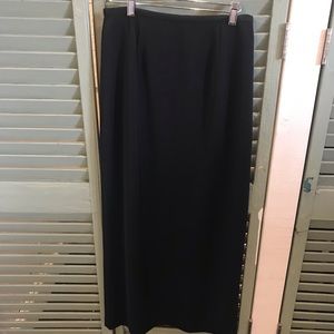 Votre Nom long black skirt size 6